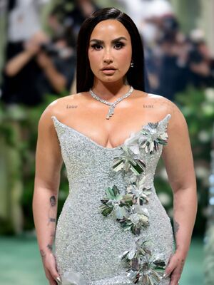 Demi Lovato - Met Gala Celebrating Sleeping Beauties Reawakening Fashion in NYC