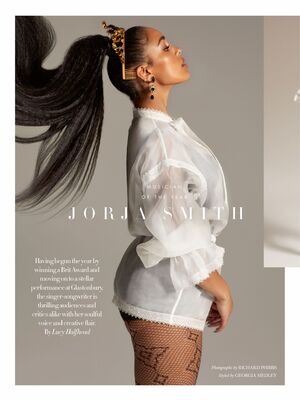 Jorja Smith sexy for Harper’s Bazaar, UK - December 2019