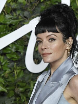 Lily Allen at The Britsh Fashion Awards 2021